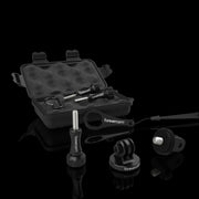 Forevercam 5 in 1 Aluminum Action Camera with Wing Screw Accessories Tripod Mount Adapter Kit for Gopro Session, Fusion, Hero, 6, 5, 4, 3 +, 3, 2, 1