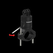 Mountain Bike Camera Handlebar,for All gopro Models/Action Cameras Mountain Bike Mount, Aluminium 360 Degree Rotation Upgraded Version
