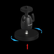 Magnetic Camera Mount and Magnetic Camera Stand Magnetic Foot Nootle Mini Ball Head Heavy Duty Metal Securely Attaches to Steel or Other Magnetic Surfaces