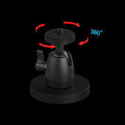 Magnetic Camera Mount and Magnetic Camera Stand Magnetic Foot Nootle Mini Ball Head Heavy Duty Metal Securely Attaches to Steel or Other Magnetic Surfaces